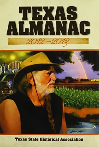 Book cover for Texas Almanac 2012 2013 by Alvarez, Elizabeth Cruce