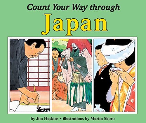 Book cover for Count Your Way through Japan by Haskins, Jim