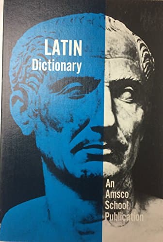 Book cover for The New College Latin & English Dictionary: An Amsco School Publication (English and Latin Edition) by John C Traupman