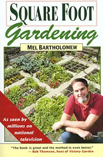 Book cover for Square Foot Gardening by Bartholomew, Mel