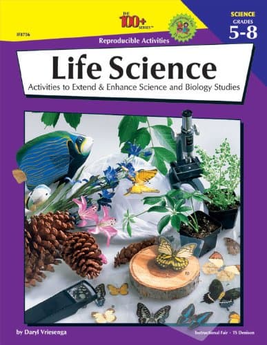 Book cover for Life Science, Grades 5 - 8 (The 100+ Series™) by Vriesenga, Daryl