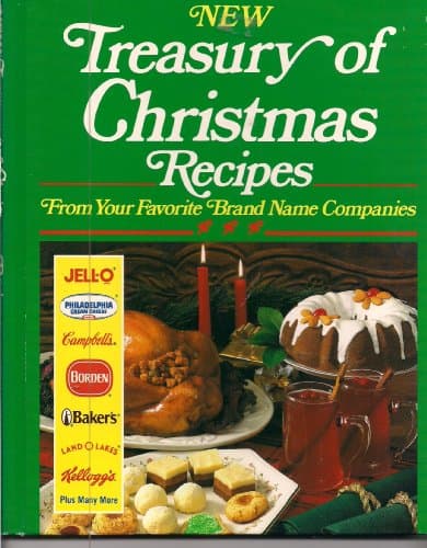 Book cover for New Treasury Of Christmas Recipes by Unknown