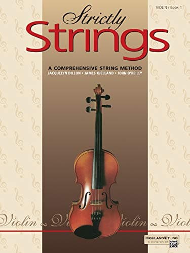 Book cover for Strictly Strings, Bk 1: Violin by Dillon, Jacquelyn