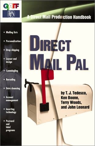 Book cover for Direct Mail Pal: A Direct Mail Production Handbook by Terry Woods