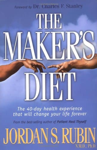 Book cover for The Maker's Diet by Jordan Rubin