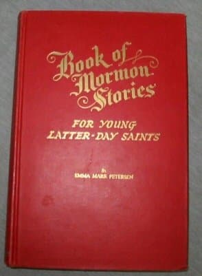 Book cover for Book of Mormon Stories for Young Latter-day Saints by Emma Marr Petersen