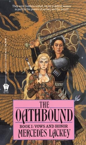 Book cover for The Oathbound (Vows and Honor, Book 1) by Lackey, Mercedes