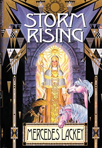 Book cover for Storm Rising (Book Two of the Mage Storms) by Lackey, Mercedes