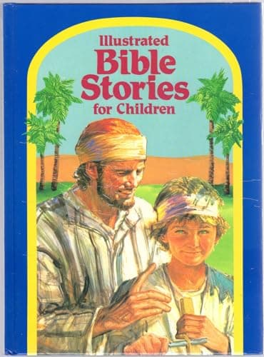 Book cover for Illustrated Bible stories for children by Ray Hughes