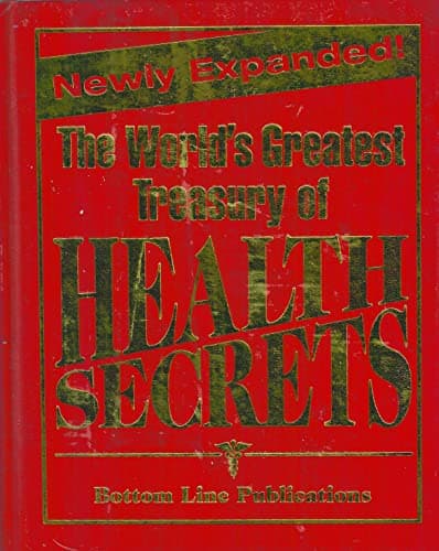 Book cover for The World's Greatest Treasury of Health Secrets by Stephan Rechtschaffen, MD