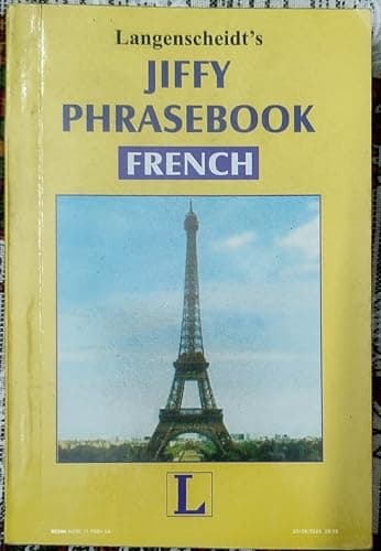 Book cover for Jiffy Phrasebook French [Book Only] (English and French Edition) by Langenscheidt