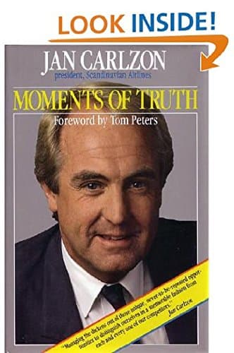Book cover for Moments of Truth by Carlzon, Jan
