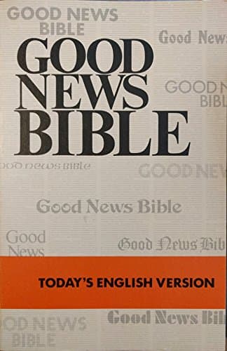 Book cover for Good news Bible: Today's English version by Author