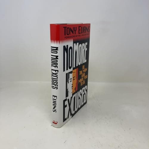 Book cover for No More Excuses: Be the Man God Made You to Be by Evans, Tony
