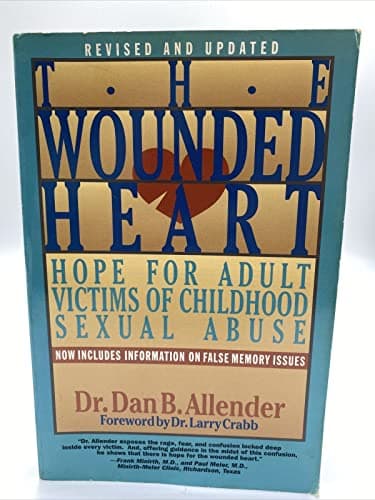Book cover for The Wounded Heart by Allender, Dan B.