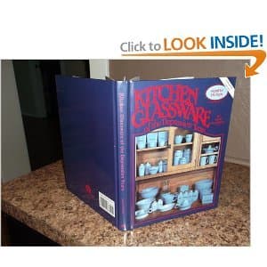 Book cover for Kitchen Glassware of the Depression Years by Florence, Gene