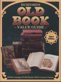 Book cover for Huxford's Old Book Value Guide, 4th Edition by Huxford, Bob