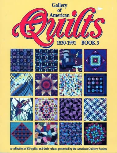 Book cover for Gallery of American Quilts 1830-1991: Book 3 by American Quilter's Society