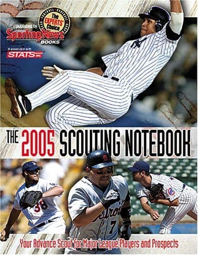 Book cover for The Scouting Notebook 2005 by Sporting News