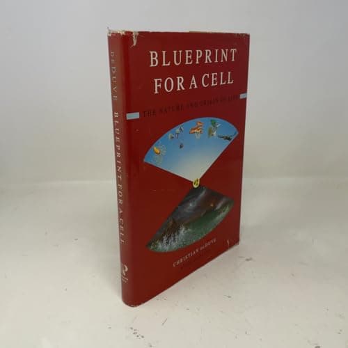 Book cover for Blueprint for a Cell: The Nature and Origin of Life by DeDuve, Christian
