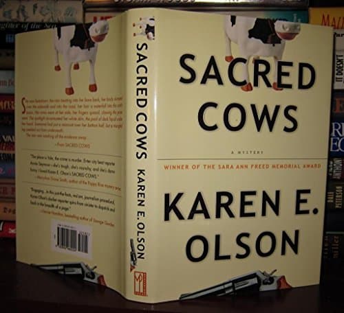 Book cover for Sacred Cows by Olson, Karen E