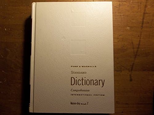 Book cover for Funk & Wagnalls standard dictionary of the English language by Unknown