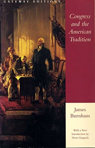 Book cover for Congress and the American Tradition by Burnham, James
