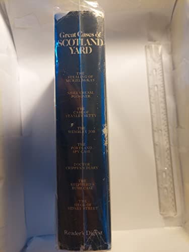 Book cover for Great Cases of Scotland Yard by Eric Ambler