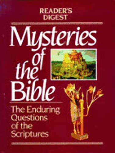Book cover for Mysteries of the Bible: The Enduring Questions of the Scriptures (Reader's Digest) by Reader's Digest Association