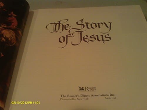 Book cover for The Story of Jesus (Reader's Digest General Books) by Editors of Reader's Digest