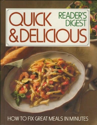 Book cover for Quick and Delicious by Editors of Reader's Digest