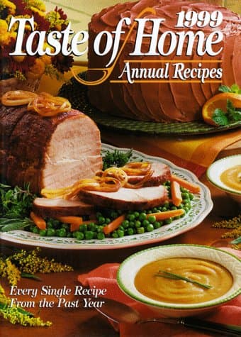 Book cover for 1999 Taste of Home Annual Recipes by Julie Schnittka