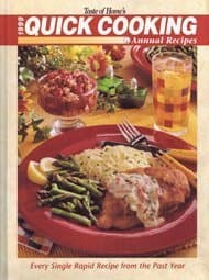 Book cover for Taste of Home's 1999 Quick Cooking Annual Recipes by Julie Schnittka