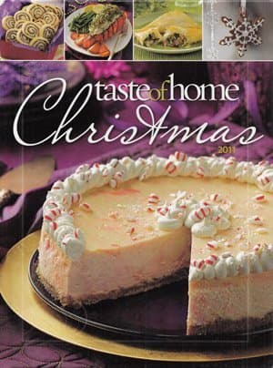 Book cover for Taste of Home Christmas 2011 by Catherine Cassidy/Janet Briggs