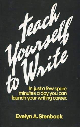 Book cover for Teach Yourself to Write by Stenbock, Evelyn