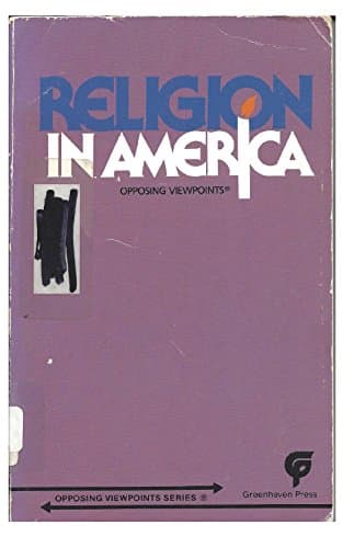 Book cover for Religion in America: Opposing viewpoints (Opposing viewpoints series) by David -- Leone Bruno (ed) Bender
