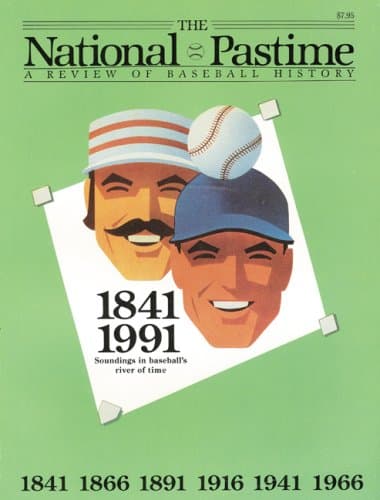 Book cover for The National Pastime: A Review of Baseball History, Vol. 11 by Society for American Baseball Research
