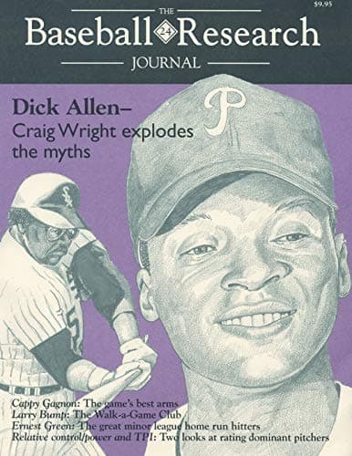 Book cover for The Baseball Research Journal (BRJ), Volume 24 by Society for American Baseball Research (SABR)