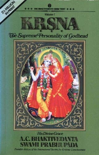 Book cover for Krishna, or KRSNA Volume 1, The Supreme Personality of Godhead (v. 1) by A.C. Bhaktivedanta Swami Prabhupada