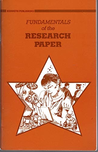 Book cover for Fundamentals of the Research Paper by Leahy, William