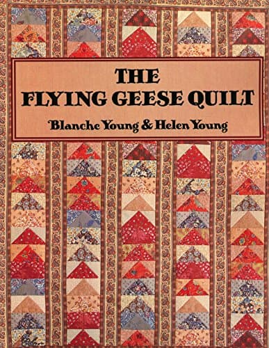 Book cover for The Flying Geese Quilt by Young, Blanche