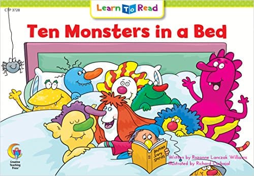 Book cover for Ten Monsters in Bed by Williams, Rozanne Lanczak