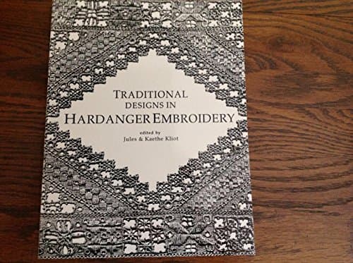 Book cover for Traditional Designs in Hardanger Embroidery by Jules and Kaethe Kliot