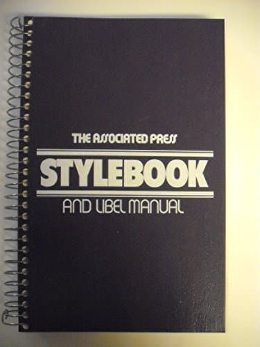 Book cover for The Associated Press Stylebook and Libel Manual by Goldstein, Norm