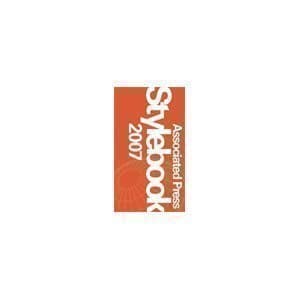 Book cover for Stylebook 2007: and Briefing on Media Law by Goldstein, Norm