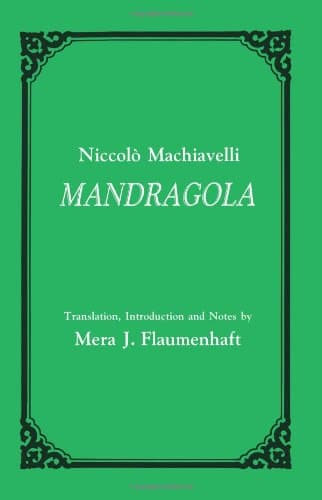 Book cover for Mandragola by Niccolo Machiavelli