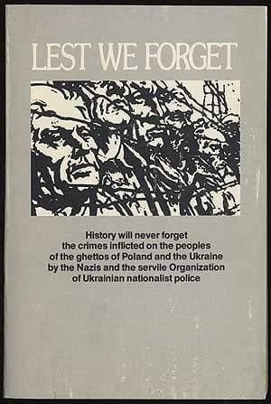 Book cover for Lest we forget by Hanusiak, Michael