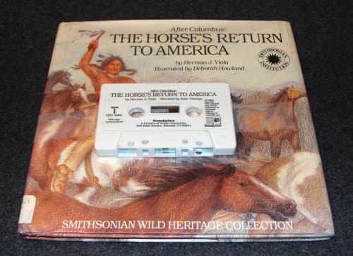 Book cover for After Columbus: The Horse's Return to America (Smithsonian Wil Heritage Collection) by Viola, Herman J.