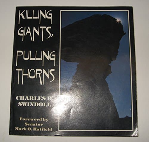 Book cover for Killing Giants Pulling Thorns by Swindoll, Charles R.