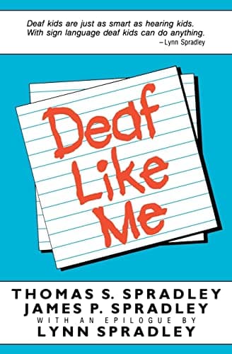 Book cover for Deaf Like Me by Spradley, Thomas S.